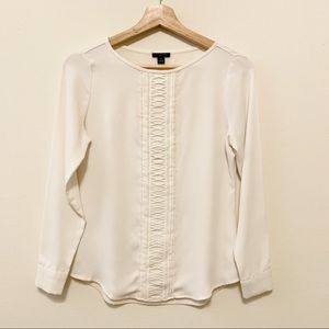 Ann Taylor Petite Long Sleeve Blouse